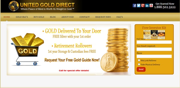 united gold direct website
