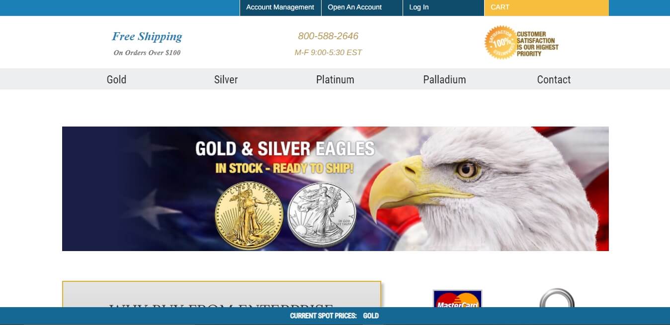 Enterprise Bullion Review