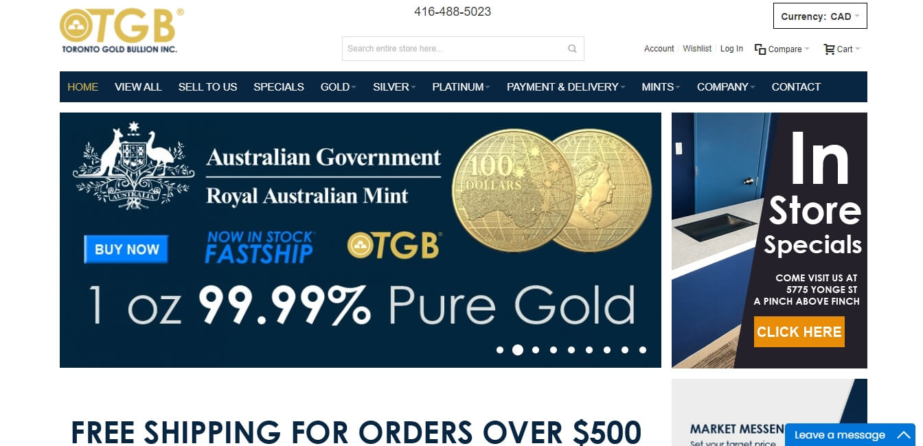 Toronto Gold Bullion Review Get to know this company!