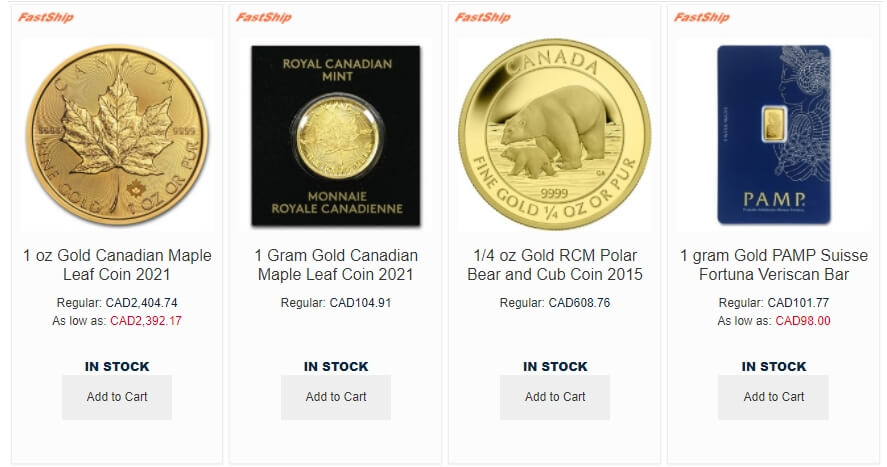 Toronto Gold Bullion Review