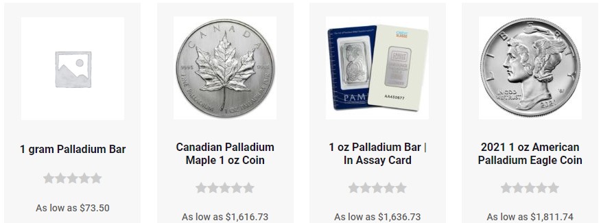 Hero Bullion Review Palladium