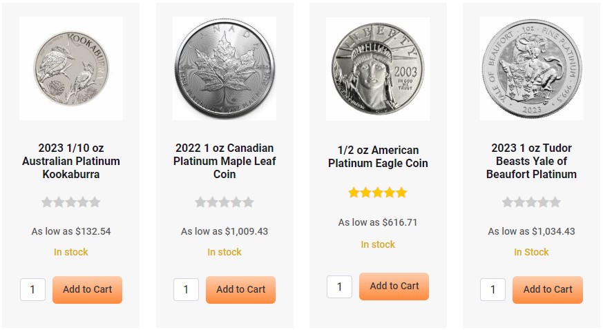 Hero Bullion Review Platinum Coin