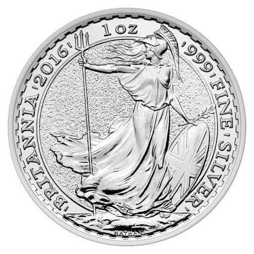 British Silver Britannia
