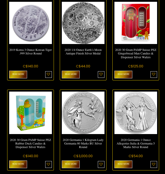 Art in Coins Products 1
