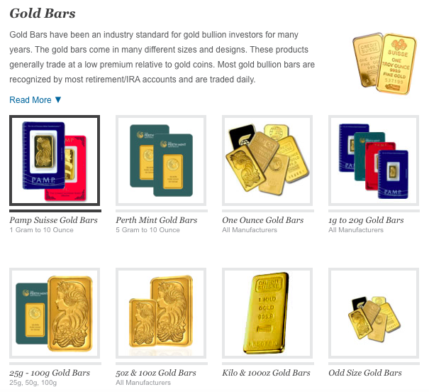 Golden eagle coin gold bars